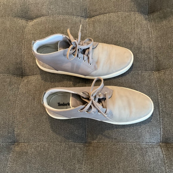 EUC Timberland Davis Square Chukka Sneakers Gray Size 9.5 main image 6